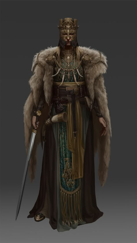 ArtStation - Viking concept 01 - Royal Viking Concept, Viking Character, Savage Worlds, Viking Art, Concept Art Drawing, Fantasy Armor, High Fantasy, Fantasy Warrior, Dark Ages