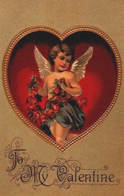 . Valentine's Printables, Images Victoriennes, Valentines Vintage, Valentines Scrapbook, Valentine Vintage, Valentine Days, Victorian Valentines, Valentine Messages, Postal Vintage