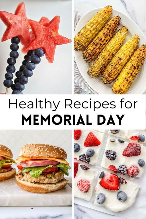 Memorial Day Recipes, Blue Recipes, Refreshing Salads, Easy Side Dishes, Memorial Day Foods, Patriotic Desserts, Kidney Friendly, Holiday Party Foods, Weekend Meals