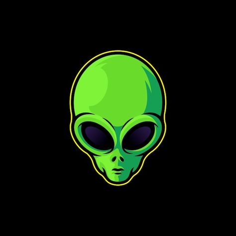 Alien Vector Art, Alien Cute, Alien Illustration, Alien Wallpaper, Cartoon Art Illustration, Alien Ideas, Alien Vector, Nike Wallpaper Backgrounds, Alien Cartoon