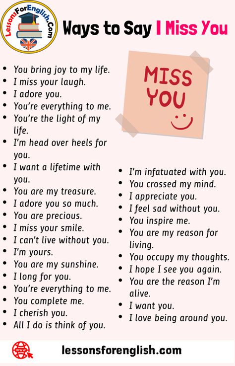 I Miss You In Different Words, Miss You In Different Ways, Ways To Say I Appreciate You, Different Ways To Say I Miss You, Ways To Say I Miss You, Different Ways To Say I Love You, Standards Quotes, Basic French Words, Other Ways To Say