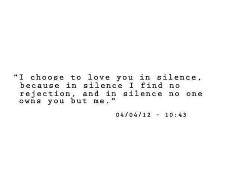 Love in silence Dv Survivor, Silent Love, Secret Love Quotes, Love Quotes Photos, Words Worth, Best Love Quotes, Personal Quotes, Secret Love, Romantic Love Quotes