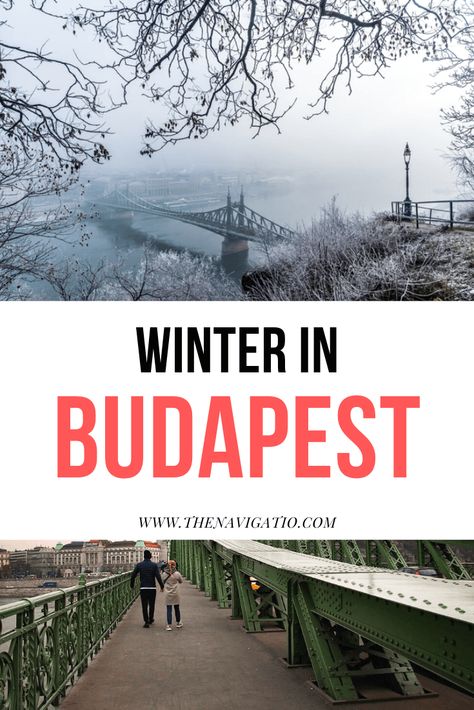 Budapest New Year, Budapest In January, Budapest In Winter, Budapest Winter, Budapest Thermal Baths, Visit Budapest, Hungary Travel, Buda Castle, Travel Through Europe