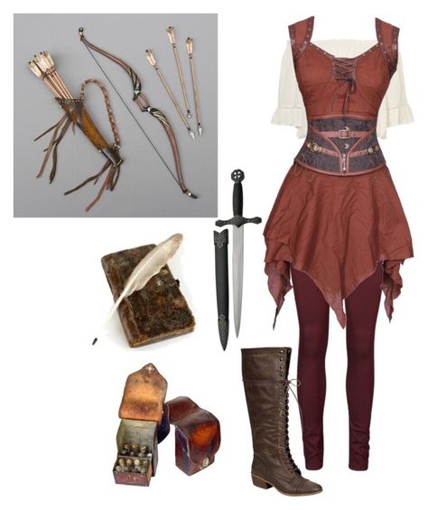 Pidge Cosplay, Golden Elf, Medieval Archer, Gaun Abad Pertengahan, Medieval Clothes, Fair Outfits, Fest Outfits, Medieval Costume, Medieval Clothing