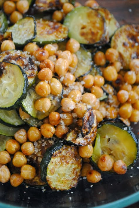 Chickpea And Squash Recipe, Smashed Zucchini With Chickpeas, Zucchini And Garbanzo Beans, Zucchini And Chickpea Recipes, Chickpeas And Eggs, Zucchini And Beans Recipes, Zucchini And Chickpeas, Chickpea Zucchini Recipes, Chic Peas Recipes