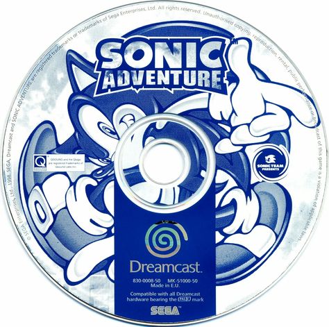 Sonic Adventure 2, Toro Inoue, Game Sonic, Cd Design, Tv Head, 2013 Swag Era, Sketchbook Cover, Sega Dreamcast, Sonic Franchise