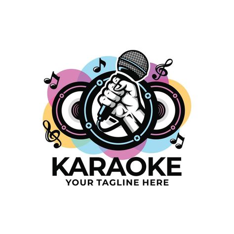 Karaoke logo design vector Karaoke Logo, Logo Style, Letter Logo Design, Design Vector, Karaoke, Vector Art, Vector Free, Logo Design, Clip Art