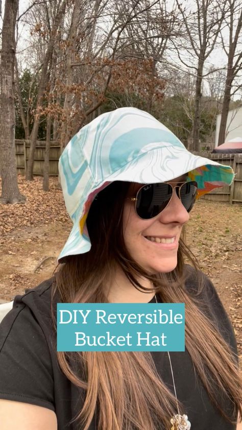 Bucket hats are BACK, friends! 🧵✂️ Whip up your own version in an afternoon using our free pattern and tutorial, available on the Spoonflower Blog. Designs by @esther.nariyoshi and @ceciliamok_. You can make this reversible bucket hat in just a few hours—the perfect low stakes/high reward #DIY project! 🎵: "Voyage" by @iksonmusic #buckethat #summer #vacationwardrobe⁠ #spoonflower #diy #handmade #tutorial #freepattern #sewingpattern #sewing #sewingproject Winter Bucket Hat, Dog Bandana Pattern, Summer Ray, Bucket Hat Pattern, Sewing Templates, Hat Patterns To Sew, Coordinating Fabrics, Custom Printed Fabric, Summer Accessories