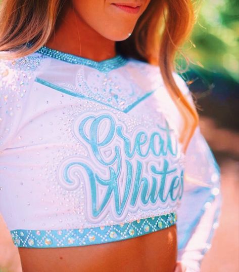 Great White Sharks Cheer, All Star Cheer, Cute Bathing Suits, White Sharks, Great White Shark, Great White, Sharks, All Star, Bathing Suits