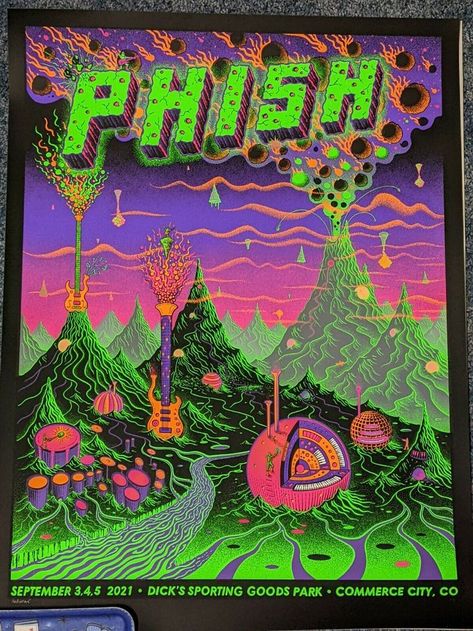 Party Time Quotes, Phish Posters, Trey Anastasio, Sea Of Stars, The Jam Band, Tin Metal, Hippie Vibes, Retro Wall Decor, Phish