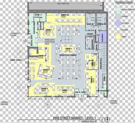 Food Stall Floor Plan, Food Street Design Architecture, Food Hall Architecture, Market Plan Architecture, Food Street Design, Png Architecture, Stall Flooring, Food Court Design, Spitalfields Market