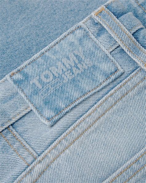 Tommy Hilfiger Launches First Jeans Redesign Garments – Sourcing Journal Jeans Trend, Denim Texture, Jeans Store, Denim Inspiration, Denim Projects, Denim Ideas, Pants Details, Kids Denim, Mens Pants Fashion