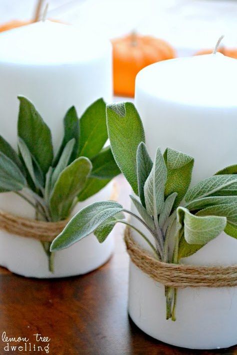 Sage Candles, Thanksgiving Home Decorations, Hosting Thanksgiving Dinner, Thanksgiving Dinner Table, Thanksgiving Decorations Diy, Hosting Thanksgiving, Diy Thanksgiving, Thanksgiving Diy, Thanksgiving Table Settings