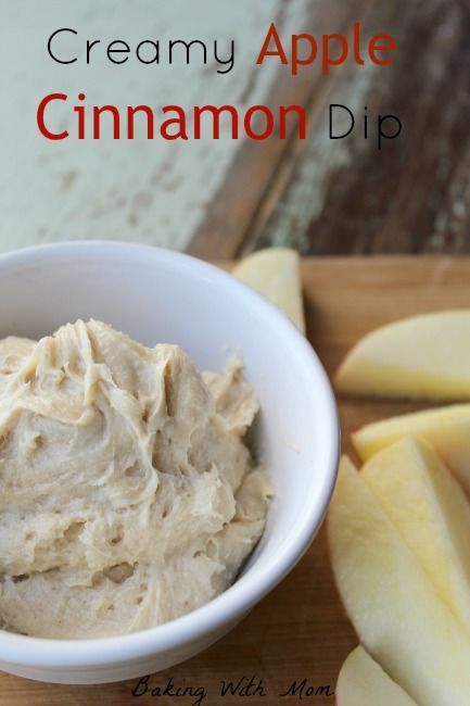 Creamy Apple Cinnamon Dip is made with cream cheese, brown sugar, cinnamon. Whip it up in only a few minutes for the perfect apple dip Apple Dip Recipe Cream Cheese, Keto Apple Dip, Apple Cinnamon Dip, Fruit Dip With Cream Cheese, Cinnamon Dip, Appetizer Dips Cold, Daycare Recipes, Cream Cheese Apple Dip, Cream Cheese And Cool Whip