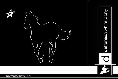 Deftones Horse, White Pony Deftones, Deftones White Pony, Aesthetic Band, White Horse, Laptop Wallpaper, Laptop, Horses, Home Decor Decals