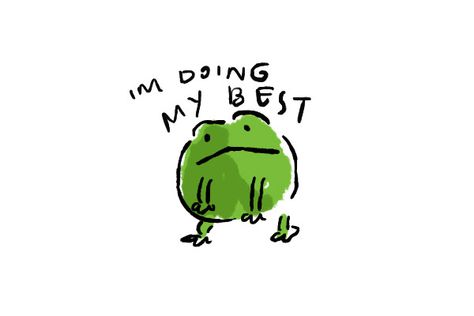 Arte Do Kawaii, 강아지 그림, Frog Art, A Frog, Arte Inspo, Frog And Toad, Cute Frogs, 그림 그리기, The Words