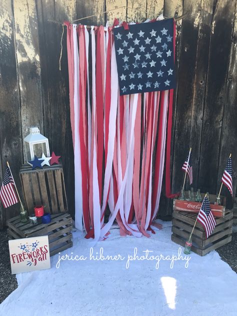 4th of July mini sessions 4th Of July Backdrop Photo Shoot, Patriotic Mini Session, 4th Of July 1st Birthday Photo Shoot, 1st 4th Of July Pictures, Fourth Of July Pictures Kids, Christmas In July Mini Sessions, 4 Of July Photoshoot Ideas, Fourth Of July Photo Backdrop, Patriotic Photo Booth