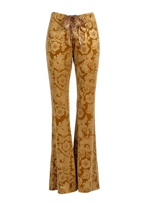 Blondie Band, Velvet Bell Bottoms, Printed Bell Bottoms, Shaggy Jacket, Velvet Flare Pants, Pants Gift, Velvet Flares, 70s Outfits, Burnout Velvet