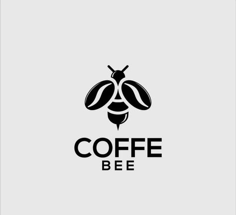 Logo, mark, brand, identity, symbol, coffe, bees, been, branding Bee Coffee Logo, Coffe Logos Design, Bee Cafe, Bee Logo Design, Hive Logo, Logo Bee, Honey Logo, Bee Logo, Tea Logo