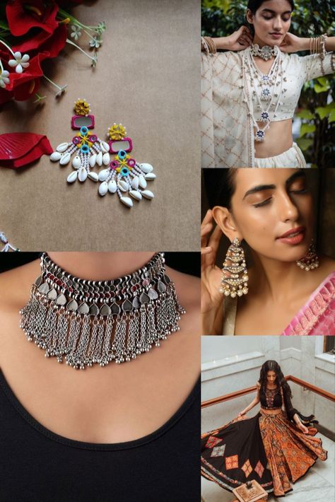 From pre-puja shopping to pandal hopping and everything in between, we have a list of Navratri jewellery ideas curated just for you. Navratri Jewellery, Navratri Outfits, Jewellery For Women, Jewellery Ideas, Jewelry Set, Women Jewelry, Trending Outfits, For Women, Pins