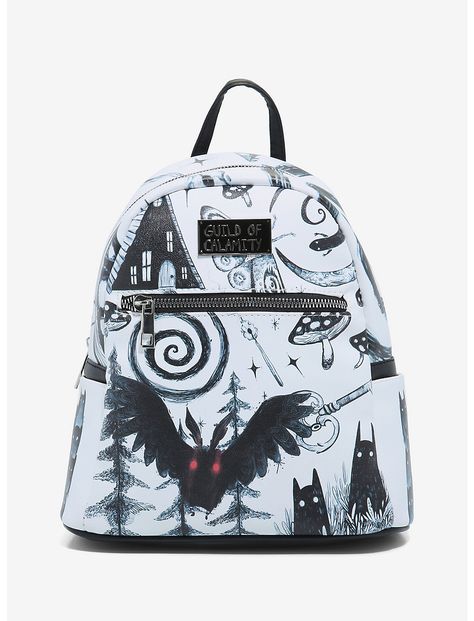 Guild Of Calamity, Funky Purses, Mysterious Creatures, Black Cage, Disney Bag, Medium Backpack, Cute Backpacks, Cute Bags, Cool Items