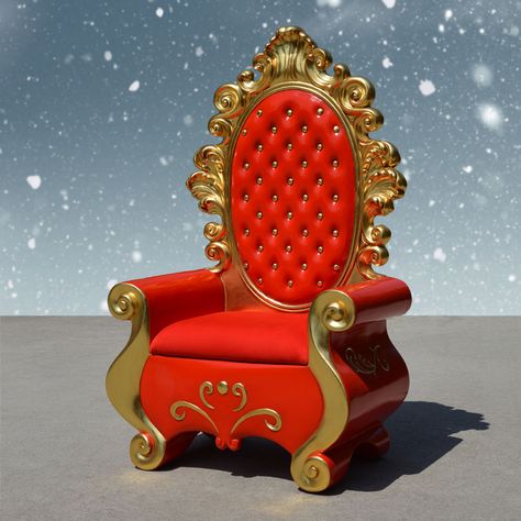 King Throne Chair, Outdoor Nativity Sets, King Chair, Santa Mail, Outdoor Nativity, S Chair, Blue Christmas Decor, Christmas Mail, Photo Album Layout