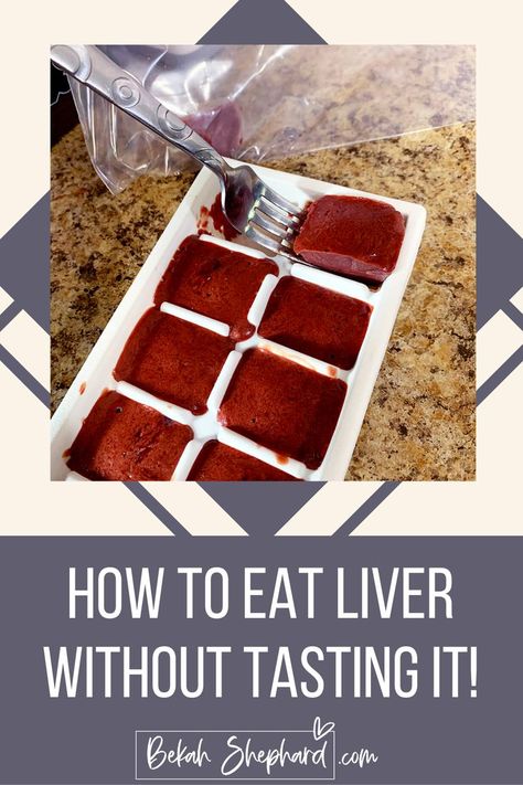 Tips on how to eat liver without tasting it! You can even get your kids to eat liver with these tips! How To Eat Beef Liver, Organ Meats, How To Cook Liver, Liver Recipes, Animal Based, Eat Beef, Liver Support, Beef Liver, Crisp Recipe