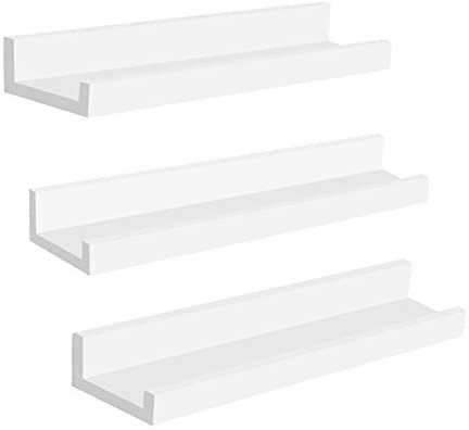 Long Picture, Modern Floating Shelves, White Floating Shelves, Picture Shelves, Simple Toys, White Shelves, Floating Wall Shelves, Estantes Flotantes, Bathroom Collections