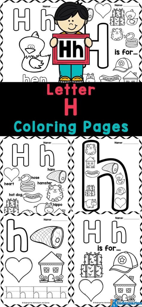 Letter H Toddler Crafts, Letter L Coloring Pages, L Coloring Pages, Letter H Crafts, Letter H Activities, Letter F Craft, Letter L Crafts, Letter J Crafts, Letter P Crafts