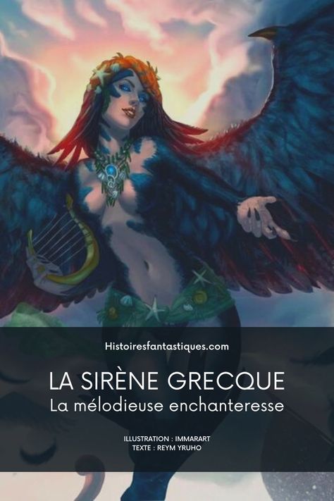 Découvrez à quoi ressemble la sirène de la mythologie grecque et d'où viennent ses ailes. Apprenez en plus sur l'origine de cette créature. Illustration : Immarart John William Waterhouse, Movie Posters, Film Posters