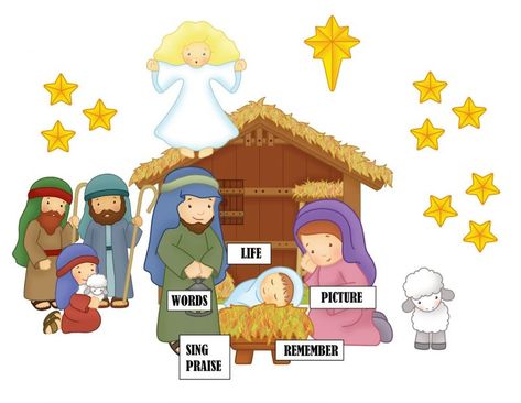 Christmas Singing Time, Lds Primary Chorister Ideas, Christmas Primary, Song Picture, Christmas Lesson Plan, Christmas Singing, Singing Time Ideas, Lds Primary Singing Time, Family Home Evening Lessons