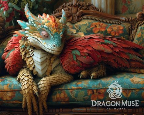 Dragon Muse Artwork, Dragon Themed Birthday Party, Dragon Lore, Dragon Quilt, Dragon Artwork Fantasy, Fairy Dragon, Fairy Pictures, Fantasy Beasts, Alternative Art