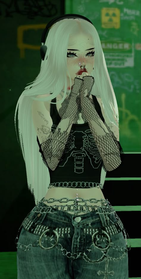 #imvu #imvugirl Egirl Aesthetic Wallpaper, Y2k Imvu, Imvu Avatar Ideas, Imvu Pfp, Imvu Avi, Imvu Aesthetic, Imvu Girl, Aesthetic Outfits Y2k, Outfits 2014