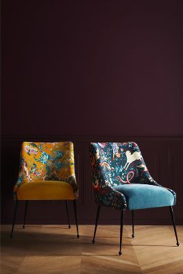 Cast Iron Legs, House Of Hackney, Sculptural Chair, Maximalist Interior, Maximalist Home, Maximalist Design, Farmhouse Dining Chairs, Enchanted Home, Leather Lounge Chair