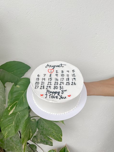 Cake calendar birthday cute minimalist simple white Birthday Cake Calendar Design, Calendar Cake Design, Calendar Birthday Cake, Calendar Cake, Calendar Birthday, Birthday Cake Design, Minimalist Calendar, Birthday Cute, Cake Logo