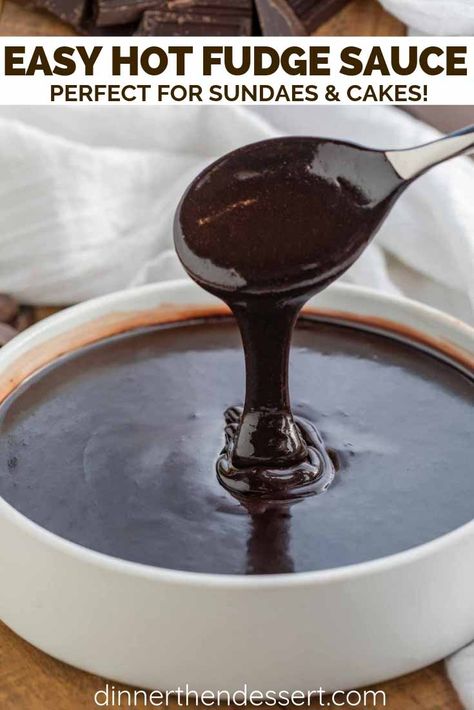 Easy Hot Fudge Sauce, Easy Hot Fudge, Chocolate Pop Tarts, Hot Chocolate Sauce, Homemade Chocolate Sauce, Chocolate Sauce Recipes, Homemade Hot Fudge, Mayonnaise Cake, Chocolate Fudge Sauce