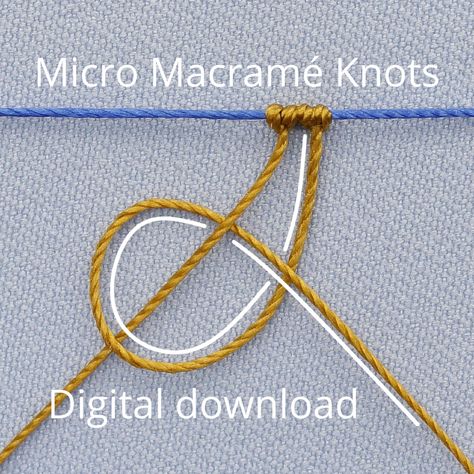 PDF File: Micro Macramé Knots - All instructions are exclusively available in English DIY Micro Macramé Knots Tutorial - PDF Download Please note that this is a digital product. No physical item will be shipped. Unleash your creativity with our comprehensive Micro Macramé Knots tutorial! Dive into step-by-step instructions that cover various macramé knots and their uses. Learn how to apply these knots to create stunning and intricate micro macramé designs. This guide is crafted to provide clear Micro Macrame Tutorial, Types Of Knots, Knots Guide, Macrame Knots Tutorial, Meaningful Love Quotes, Macrame Knots Pattern, Knots Diy, Knots Tutorial, Macrame Knot