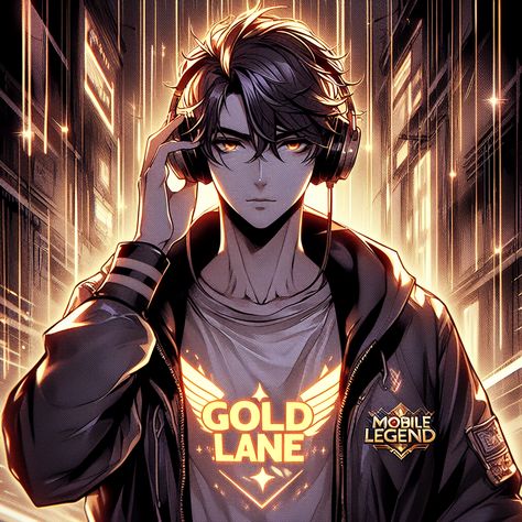 Mlbb Profile Picture Anime, Anime Logo For Youtube, Gamer Profile Picture, Mlbb Profile Picture, Pp Mobile Legend, Gold Lane, Mlbb Pfp, Gaming Profile, Gaming Profile Pictures