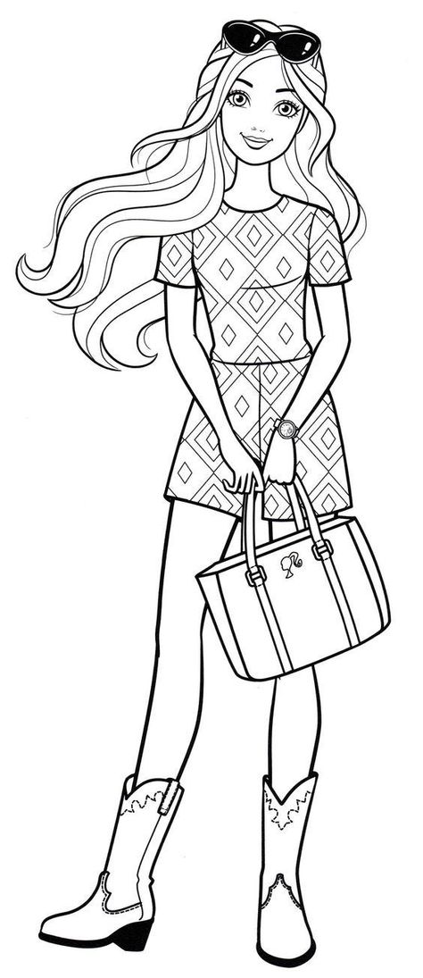 Barbie Drawing, Disney Princess Coloring Pages, Barbie Coloring, Barbie Coloring Pages, Princess Coloring Pages, Princess Coloring, Coloring Pages For Girls, Barbie Birthday, Mermaid Coloring