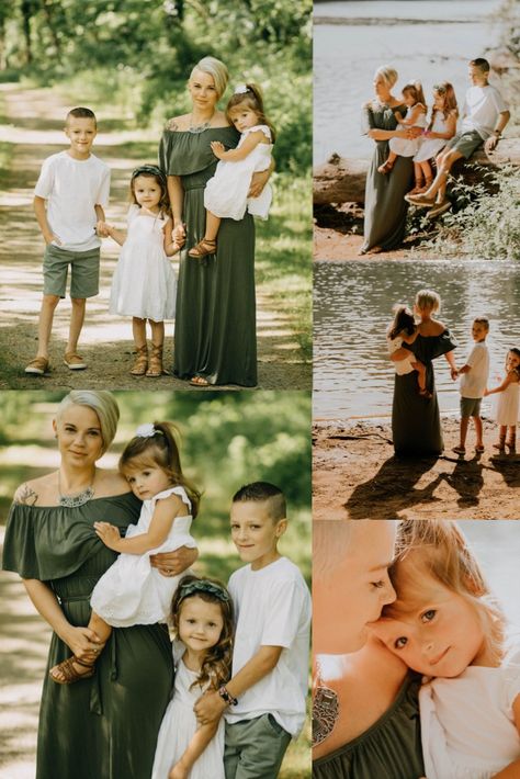 Family Photo Olive Green, Olive Green Color Scheme Family Pictures, Family Pictures With Green Dress, Family Photo Outfits Olive Green And Black, Family Green Outfits, Family Photoshoot Green Outfits, Family Pictures Olive Green, Olive Green Family Pictures, Sage And Cream Family Pictures