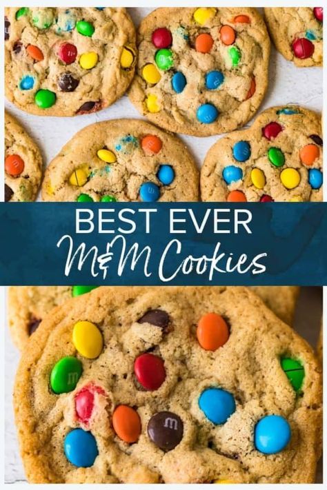 M M Cake Mix Cookies Recipe, Mini M M Cookies, Mini M M Cookies Recipe, Best M&m Cookie Recipe, Mm Cookies, Cookie Recipe Video, M M Cookies, Cake Mix Cookie Recipes, Favorite Cookie Recipe