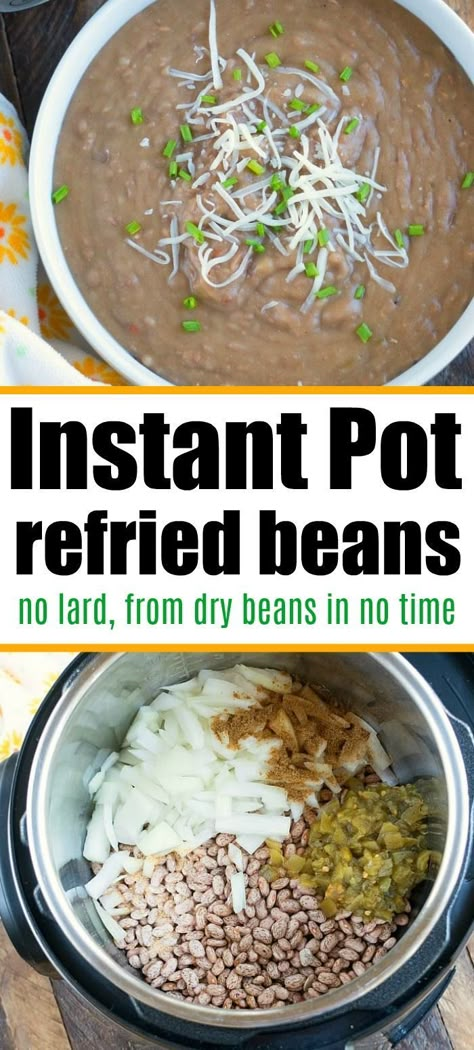 Pressure Cooker Refried Beans, Instant Pot Refried Beans, 7 Layer Dip, Homemade Refried Beans, Refried Beans Recipe, Frijoles Refritos, Layer Dip, Salad Pasta, 7 Layer