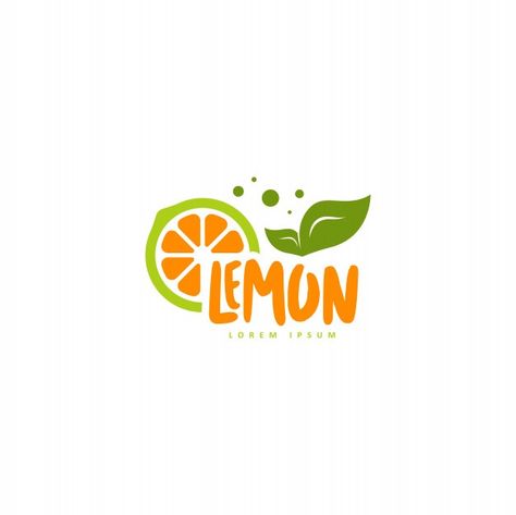 Office Nature, Lemon Logo, Orange Office, Fruit Logo Design, Juice Logo, Food Logo Design Inspiration, Fruit Logo, Food Education, Modern Background