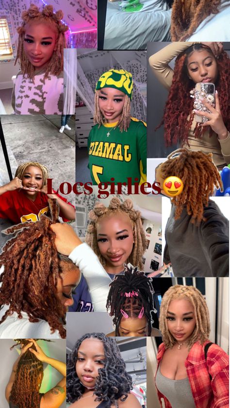 Locs Hairstyles No Retwist, Natural Locs Hairstyles, Haircut Girl, Dreadlocks Hair Care, Natural Locs, Beautiful Dreadlocks, Sister Locs, Short Locs, Locs Styles