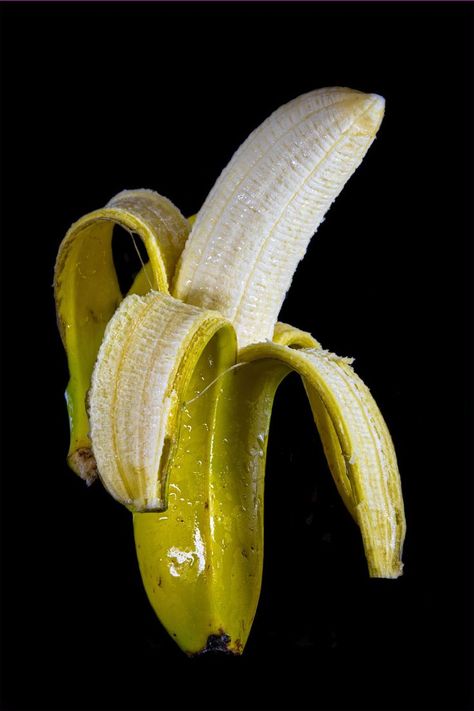 Banana Reference Photo, Banana Reference, Food Reference Photos, Fruit References, Banana Photography, Banana Photo, Draw Fruit, Banana Picture, Banana Poster