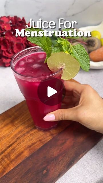 Nutrifitness By Disha Sethi on Instagram: "Juice for Menstruation🧡🧡

Beetroot is a great source of iron which your body depletes rapidly during menstruation and carrot juice is rich in beta-carotene which converts to vitamin A helping to minimize blood flow during this time.

2-3 Raw Beetroot 
2 carrots
1 inch ginger
1/2 lemon

#juicingforhealth #healthyjuice #beetlejuice #carrotjuice #coldpressedjuice #juices #foodreels #shapesquad #whstrong #healthyfoodshare #buzzteedtasty #thefeedfeed #balancedbites #balanceddiet #wellnesslifestyle #wellnesslife #diyfoodie #diyfood #healthyrecipes #cookingvideos ##blackwellness #cookingshow ##healthyfoodporn #cookingtutorial ##damthatdelish ##recipesbible #cookingwithlove" Carrot Beetroot Juice, Source Of Iron, Beetroot Juice, Sources Of Iron, Cooking Tutorials, Juicing For Health, Cold Pressed Juice, Carrot Juice, Beta Carotene