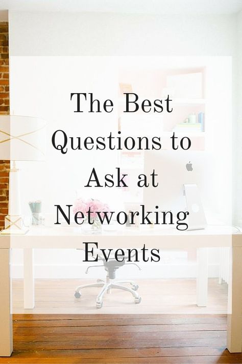 Networking Questions, Best Questions To Ask, Networking Quotes, Best Questions, Job Info, Network Marketing Tips, Professional Networking, Career Inspiration, Fun Questions To Ask