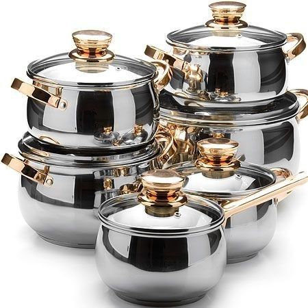 Kitchen Appliance Set, Stainless Steel Cookware Set, Crockery Design, Kitchenware Set, Kitchen Cookware Sets, Milk Pot, Luxury Tableware, Gadgets Kitchen Cooking, Cooking Utensils Set