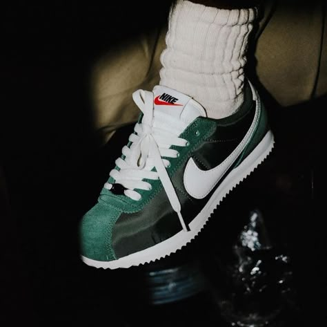 Calcium & Joyjoy Online Shop on Instagram: "PREORDER | NIKE CORTEZ 'FIR' 💚🤍 PEICE: ₱6,499 WOMEN (US) 5.5/6/6.5/7/7.5/8/8.5/9/9.5/10 ⁣⁣—⁣⁣⁣⁣⁣⁣⁣⁣⁣⁣⁣⁣⁣⁣⁣⁣⁣⁣⁣⁣ 1K DOWNPAYMENT ETA: 7-10 WAITING TIME BRANDNEW COMPLETE W/ OG BOX ⁣—⁣⁣⁣⁣⁣⁣⁣⁣⁣⁣⁣⁣⁣⁣⁣⁣⁣⁣⁣⁣ 💸 MOP: GCASH/MAYA/BDO/BPI 🚚 LBC / JRS / LALAMOVE 📍GENERAL, TRIAS CAVITE ⁣—⁣⁣⁣⁣⁣⁣⁣⁣⁣⁣⁣⁣⁣⁣⁣⁣⁣⁣⁣⁣ 📸 CTTO #calciumjoyjoyonlineshop" Nike Cortez Aesthetic, Nike Classic Cortez Outfit, Nike Cortez Outfit Woman, Nike Cortez Green, Nike Cortez Outfit, Nike Cortez Shoes, Cortez Shoes, Cortez Nike, Sneakers Green