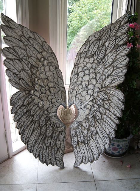 Large Angel Wings, On The Wings Of Love, Angel Wings Wall Decor, Angel Wings Wall, Wing Wall, I Believe In Angels, Ange Demon, Angels Among Us, Animale Rare